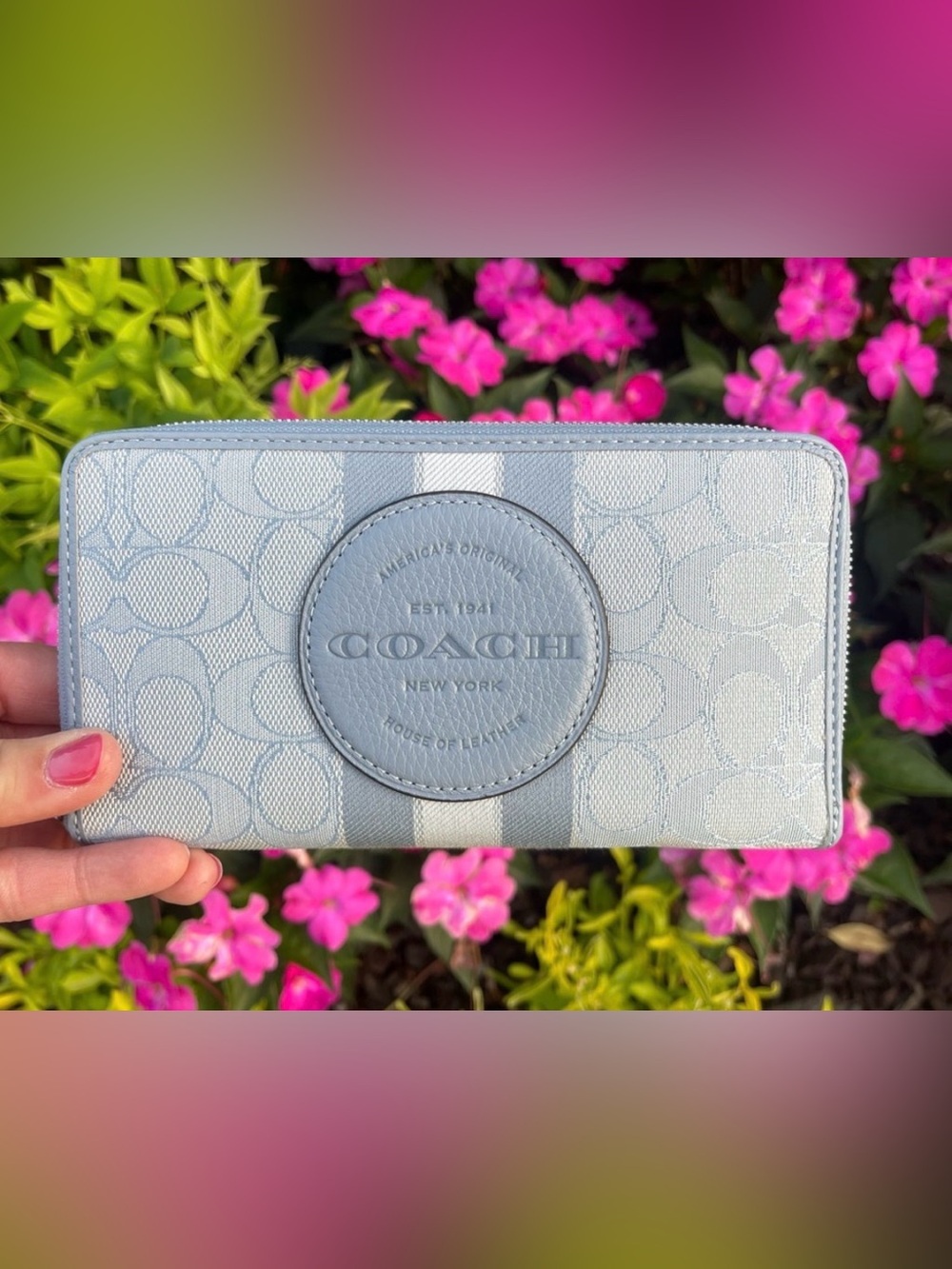 ✨Brand New Coach Dempsey Large Phone Wallet ✨ - Picture 13 of 14